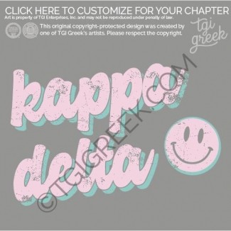 Kappa Delta – Distressed Smile