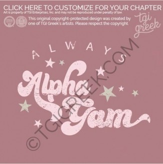 Alpha Gamma Delta – groovy Stars