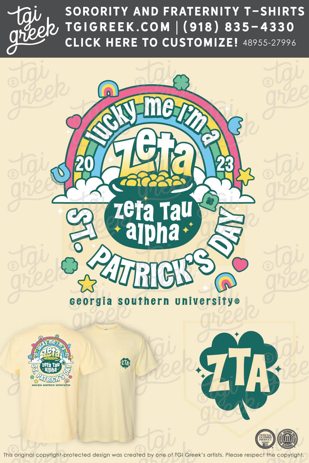 Zeta Tau Alpha – GSU St Patricks Day