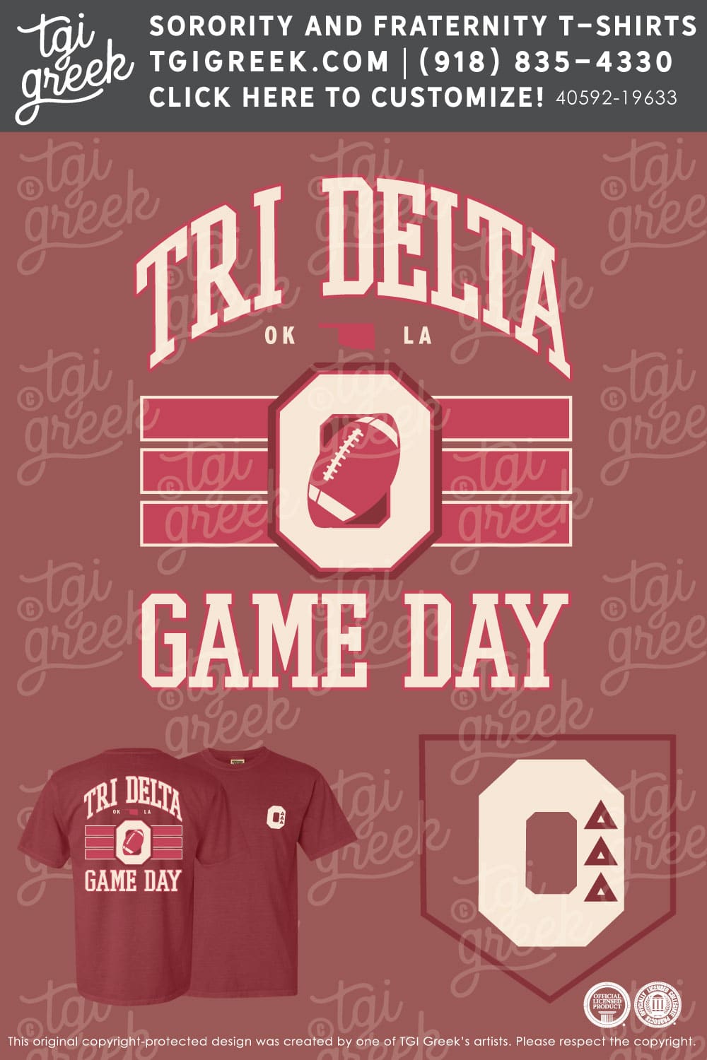 TGI – Delta Delta Delta Game Day