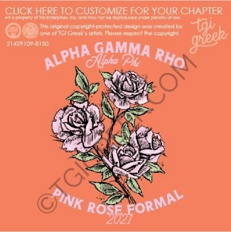 Alpha Gamma Rho – AZSU Pink Rose Formal