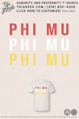Phi Mu – MONT PR Tee