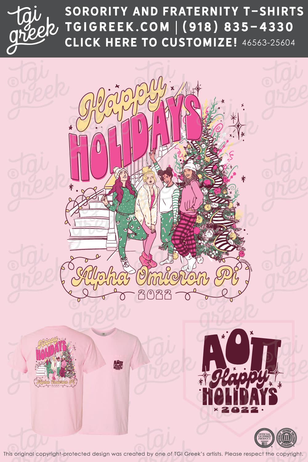 Alpha Omicron Pi – USAL Happy Holidays