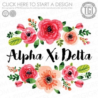 Alpha Xi Delta-TGI Shirt Swap Summer