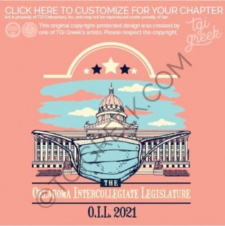 Oklahoma Intercollegiate Legislature – Session Shirt