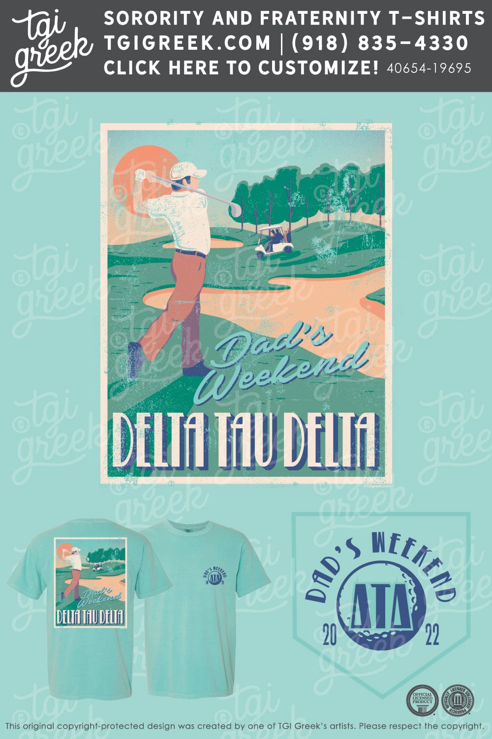 TGI – Delta Tau Delta Dad Golf Green