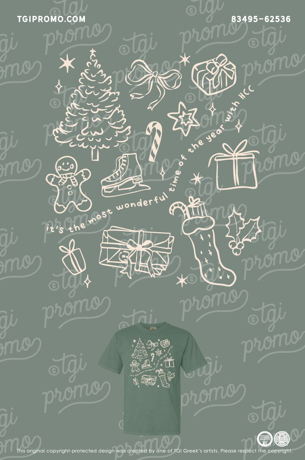 Hope’s Crossing Camp – Christmas Party Tee