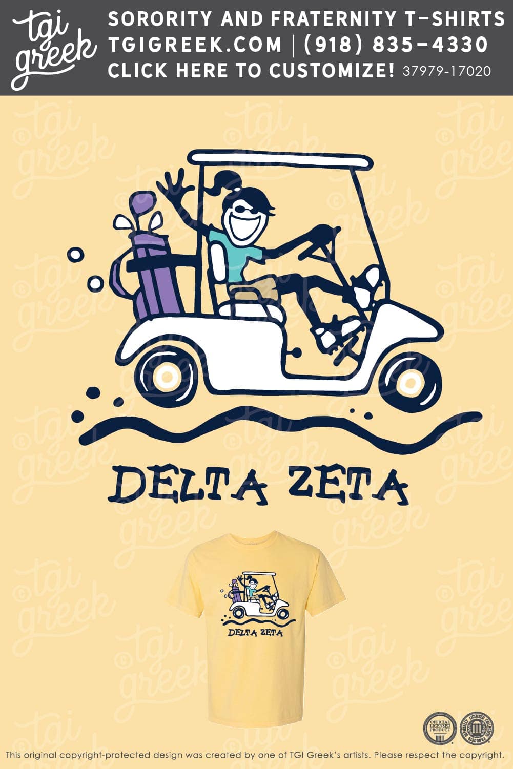 Delta Zeta – TSU Tees with DZ