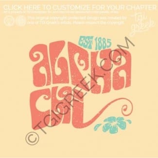 Alpha Chi Omega – groovy