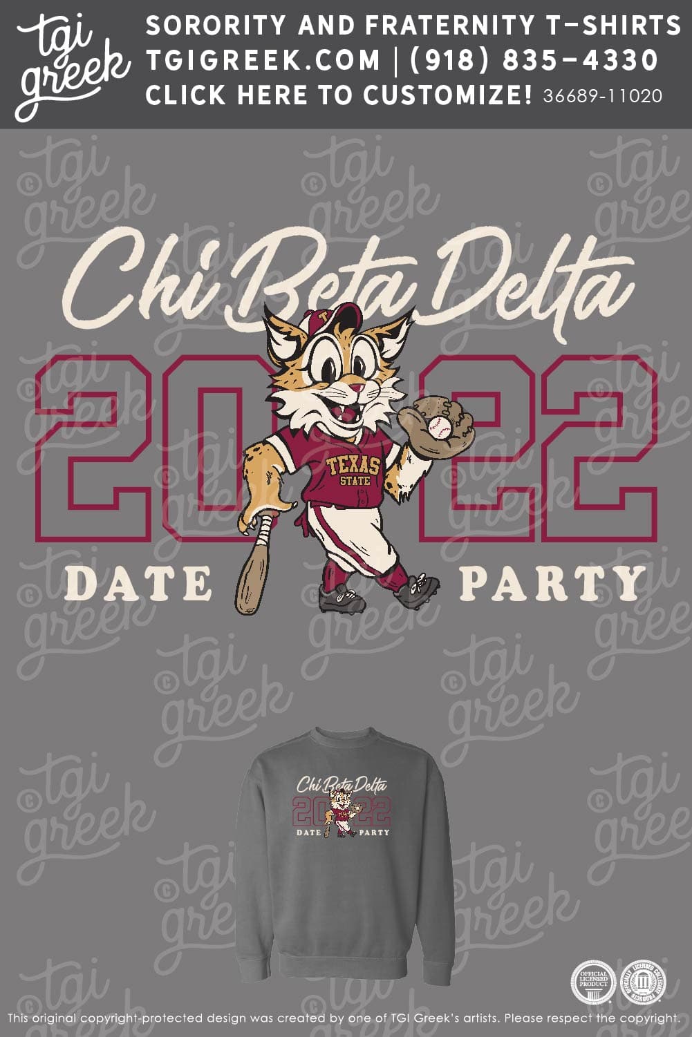 Chi Beta Delta – TXSU Date Party Spring