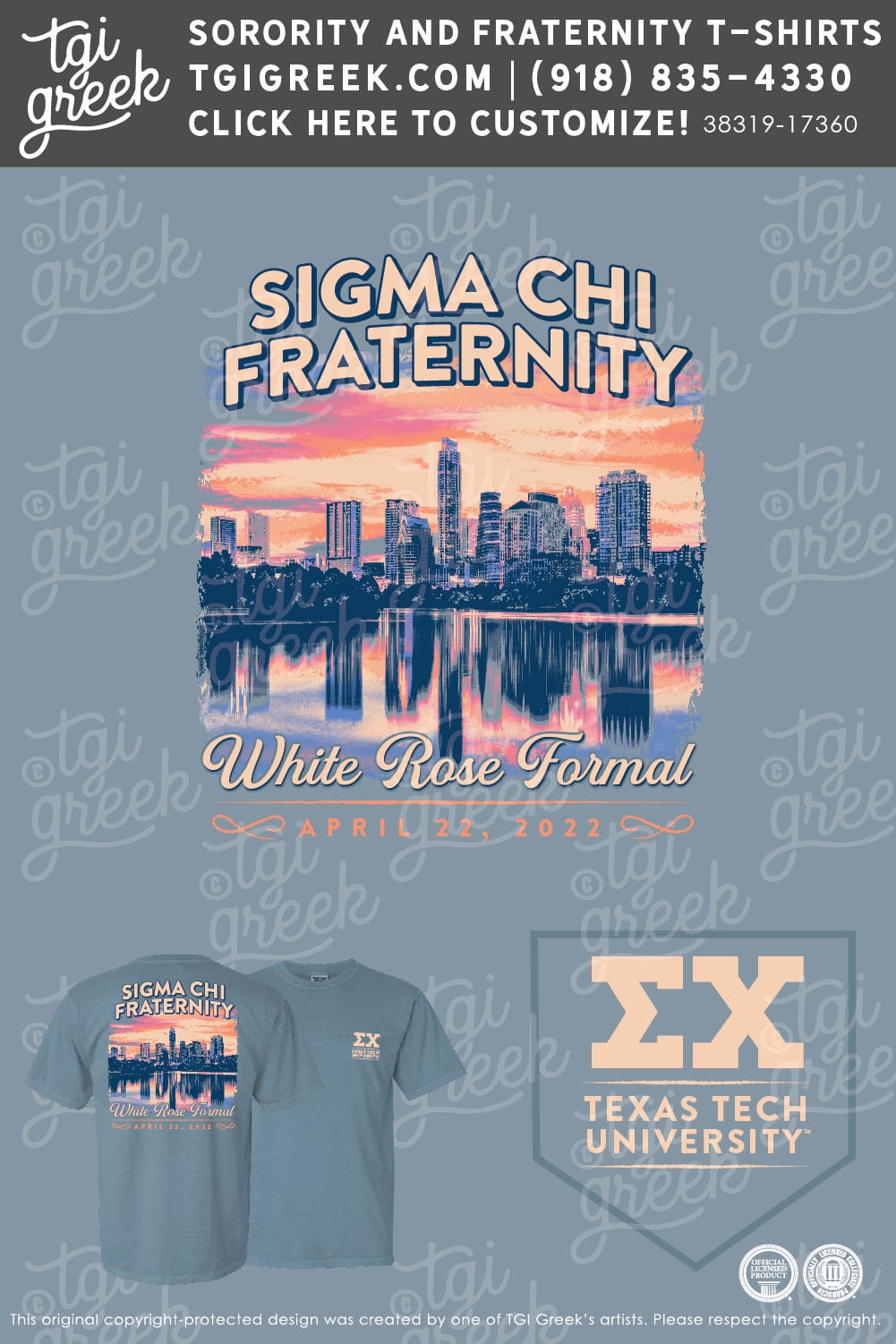 Sigma Chi – TXTECH White Rose Formal
