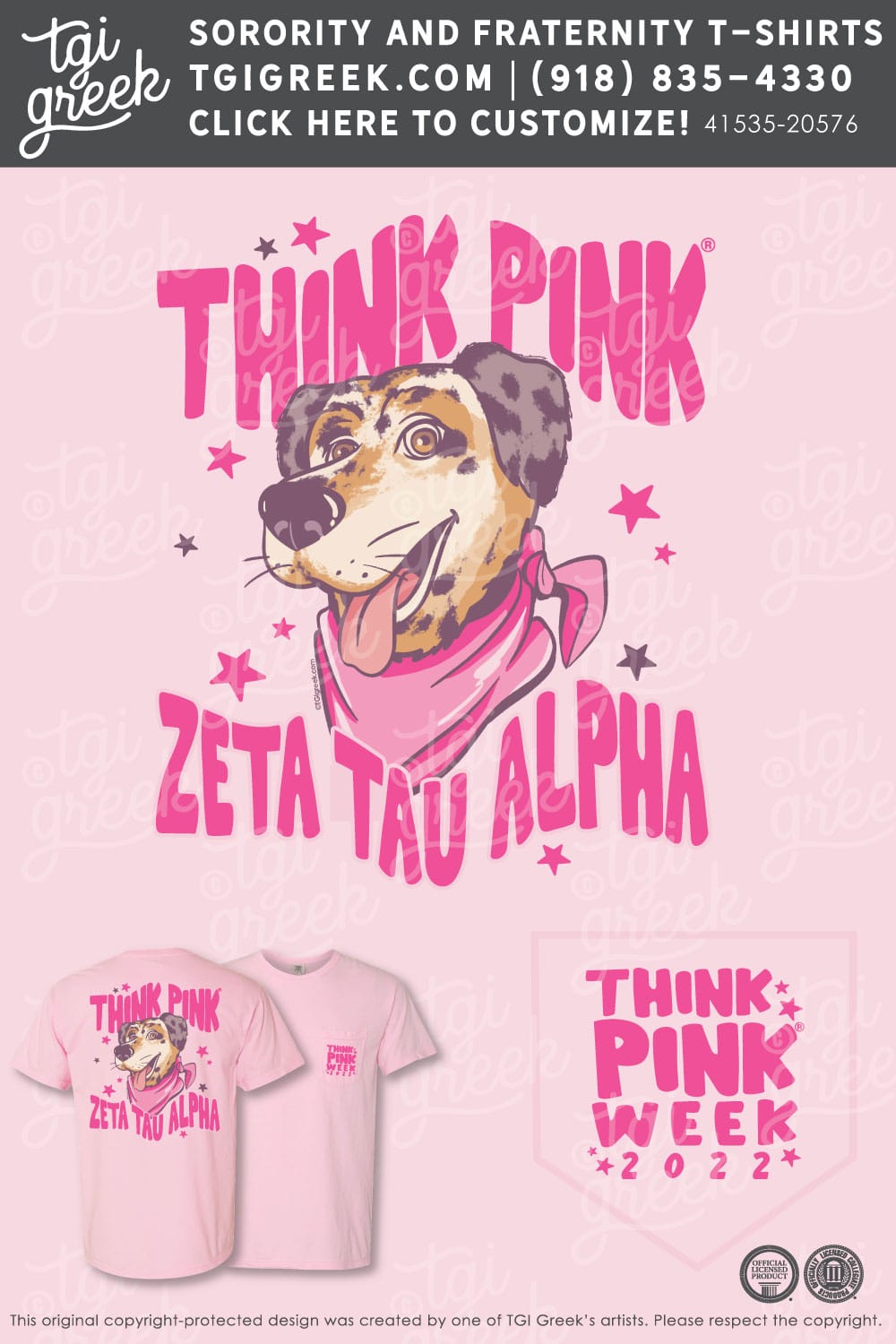 Zeta Tau Alpha – CCL Think Pink Week