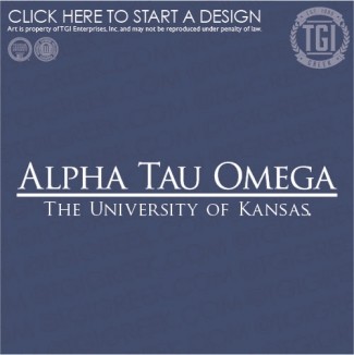 Alpha Tau Omega-KU PR Sweatshirt