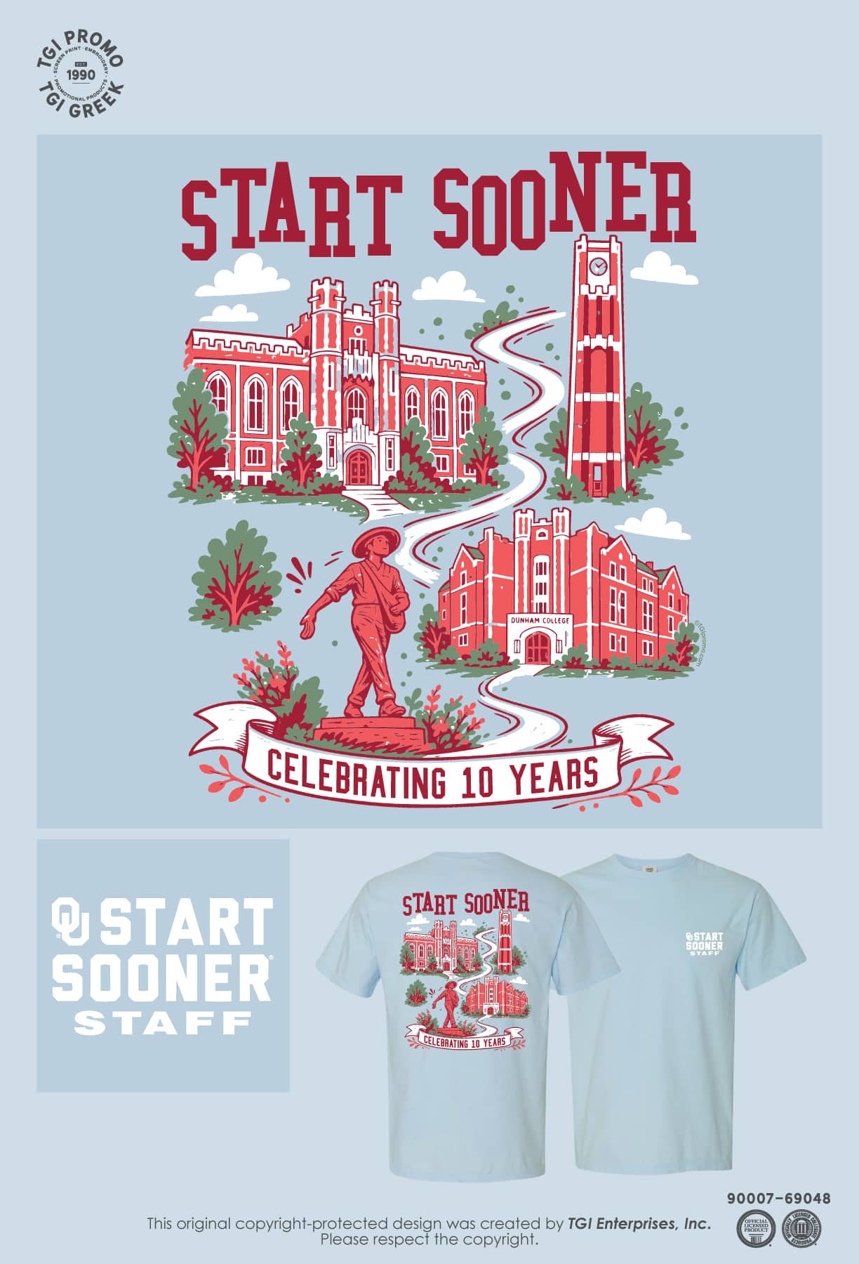 University of Oklahoma – Start Sooner Tee
