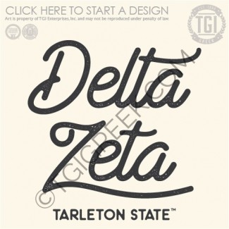 Delta Zeta-TSU Fall Long Sleeve