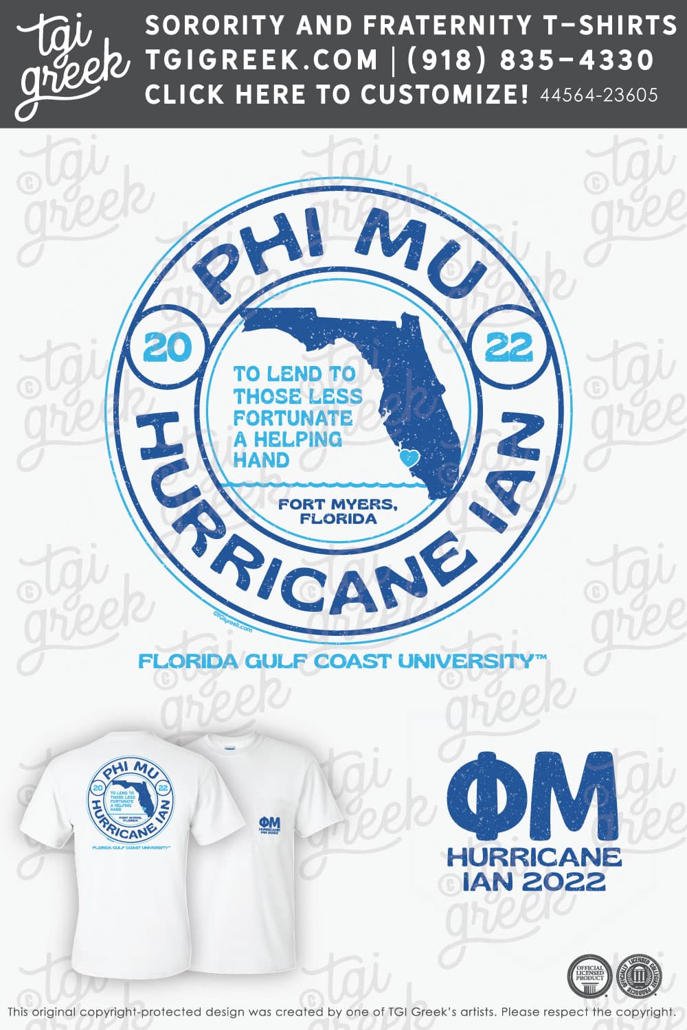 Phi Mu – FGCU Hurricane Ian