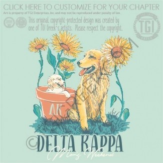 TGI Delta Kappa Moms Day Wildflower Pups