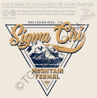 TGI – Sigma Chi Ski Formal
