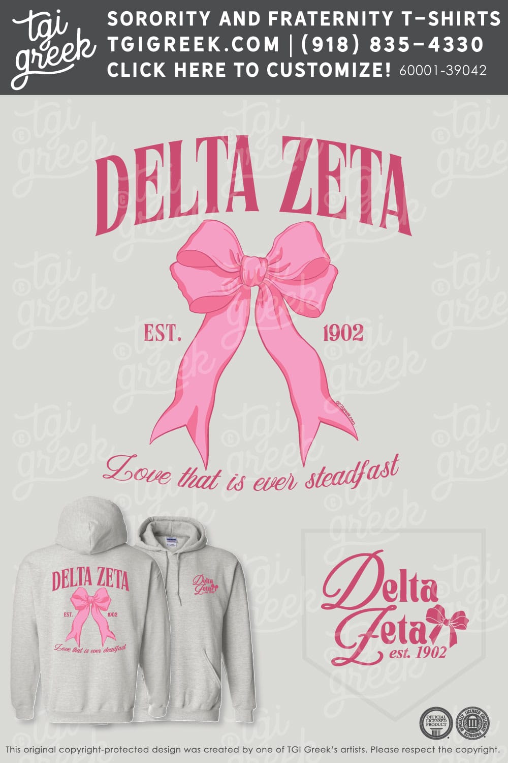 Delta Zeta – ECAU Valentines Set Sweatshirt