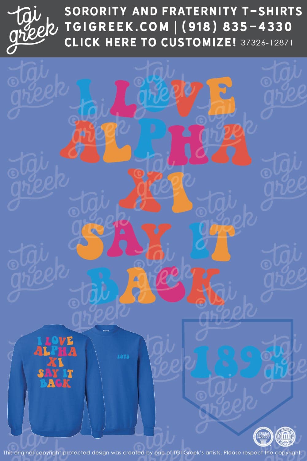 Alpha Xi Delta – OSU Spring PR Sweatshirt