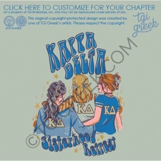Kappa Delta – Sisterhood Claw Clip
