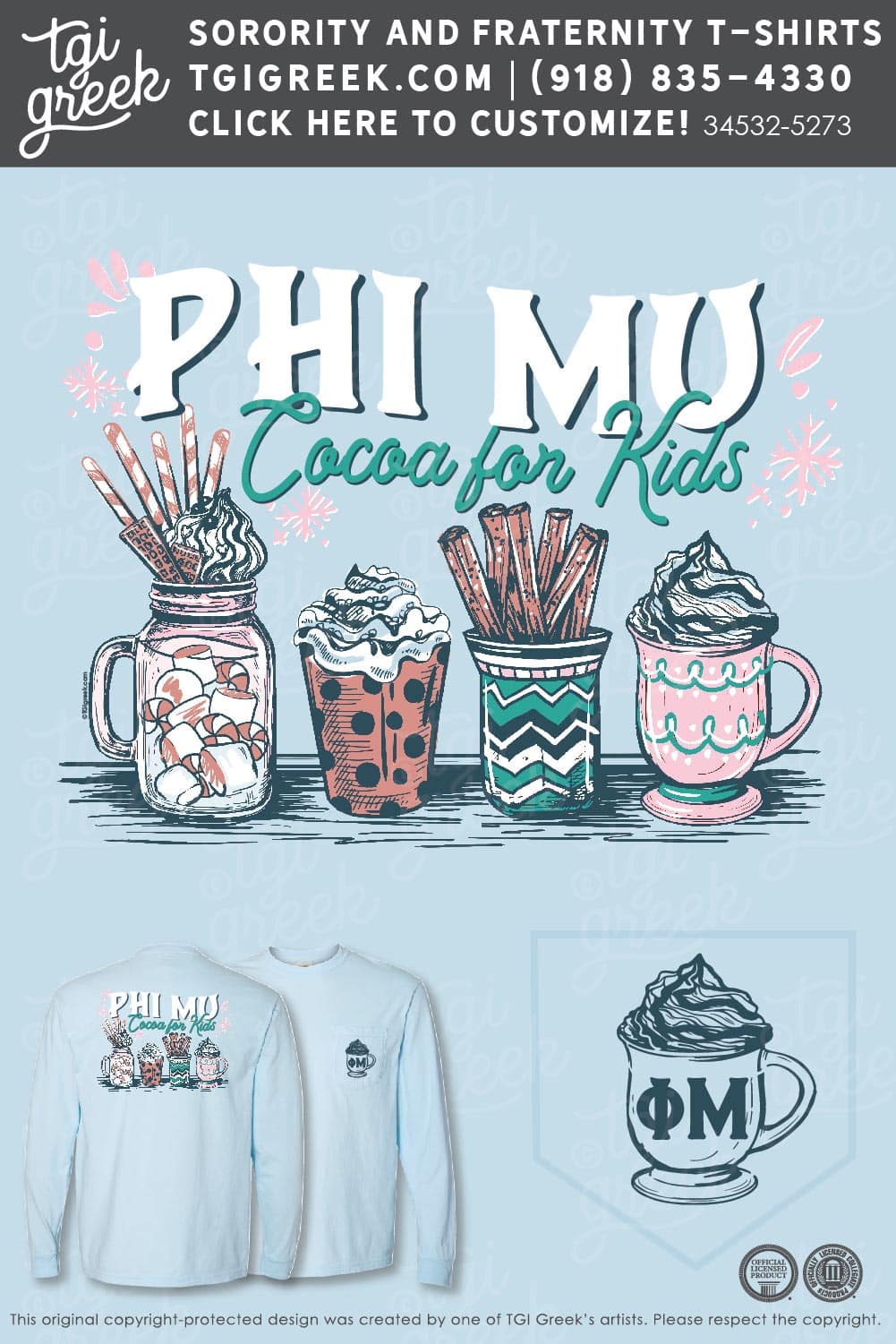 Phi Mu – TRANS Cocoa For Kids