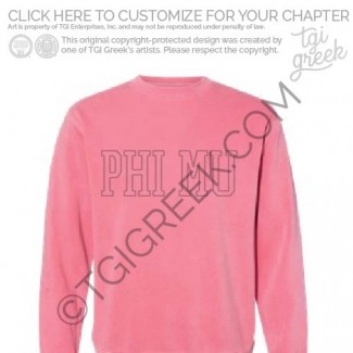 Phi Mu – USAL Crewneck