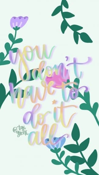 Do It All – Phone Background