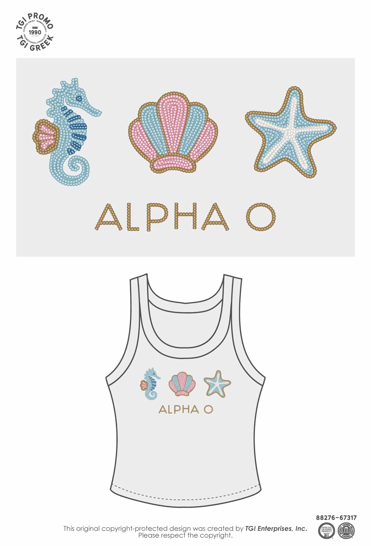 Alpha Omicron Pi – TGI Sea Bid Day
