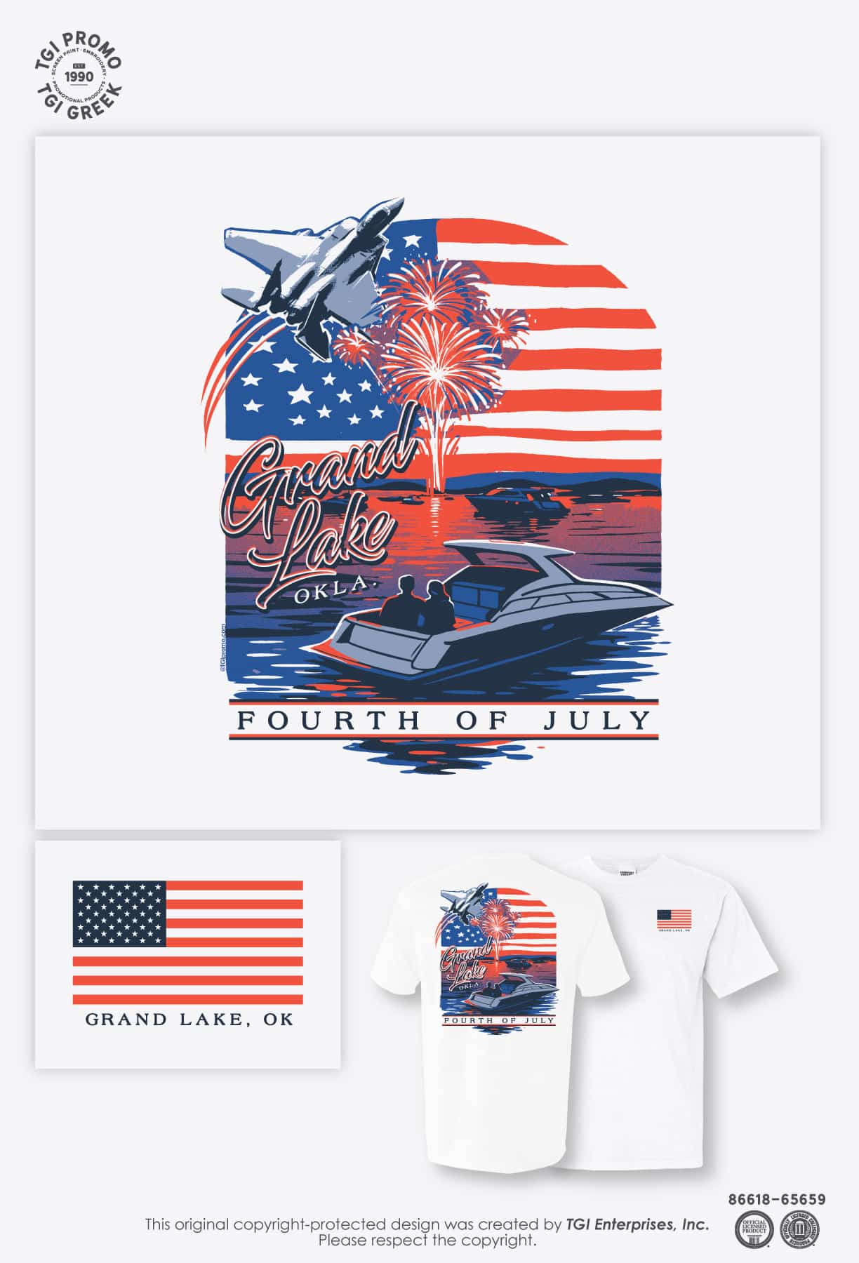 TGI Promo – Lake Fourth Of July