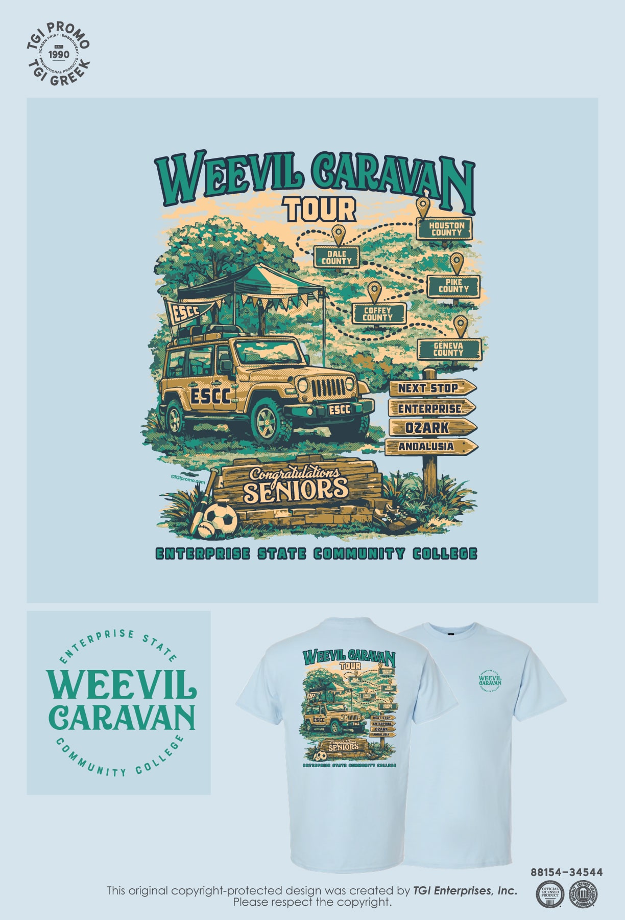 Enterprise State Community College – Weevil Caravan