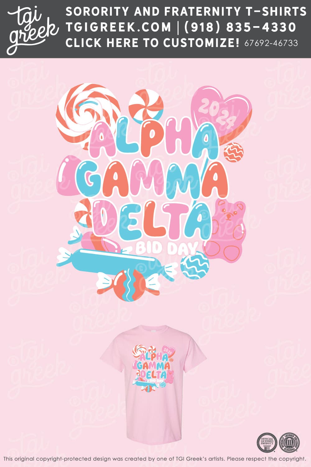 Alpha Gamma Delta – TAMCC Bid Day