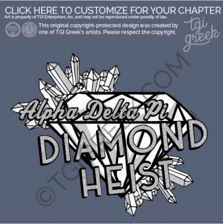Alpha Delta Pi – FSC diamond Heist Philanthropy