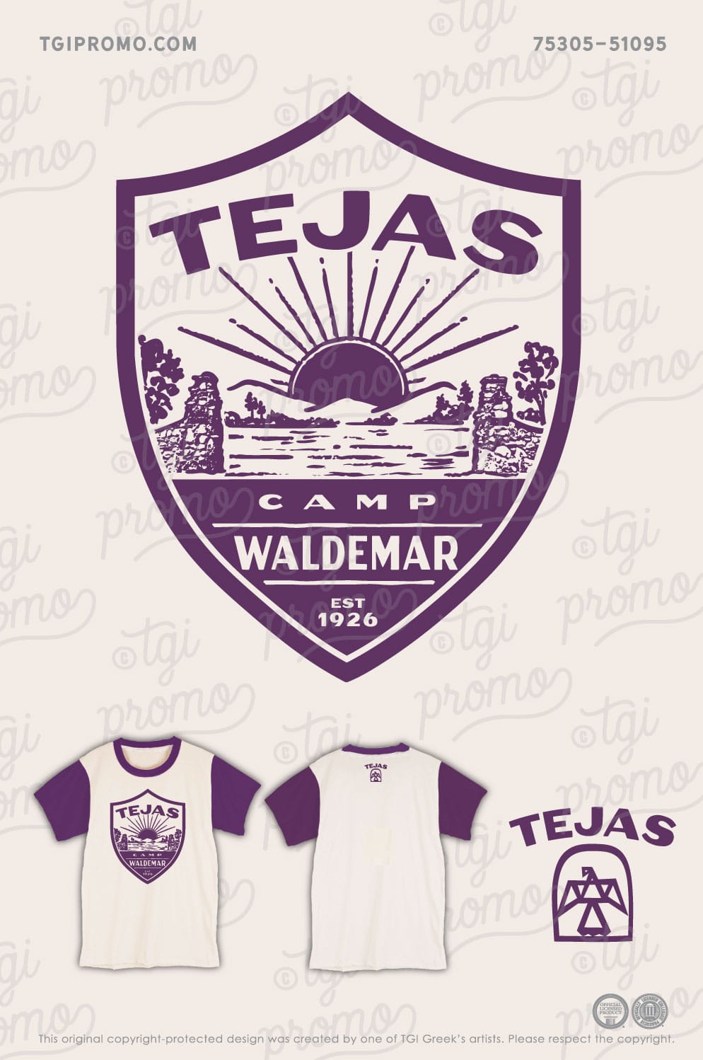 Camp Waldemar – Tejas Tribe Shirt