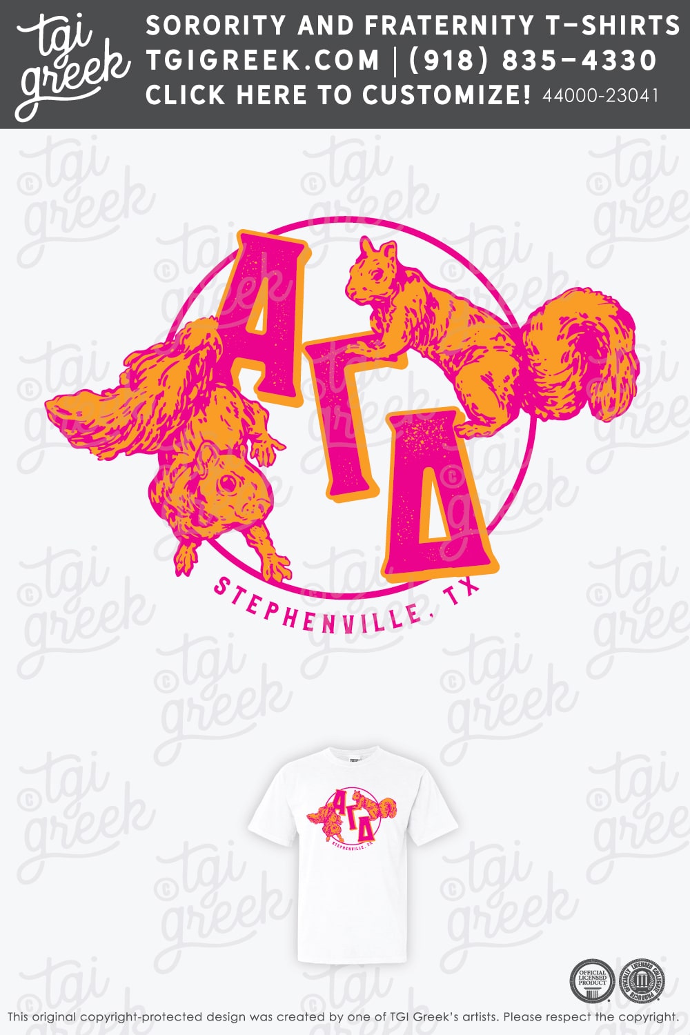 Alpha Gamma Delta – TSU PR Squirrel