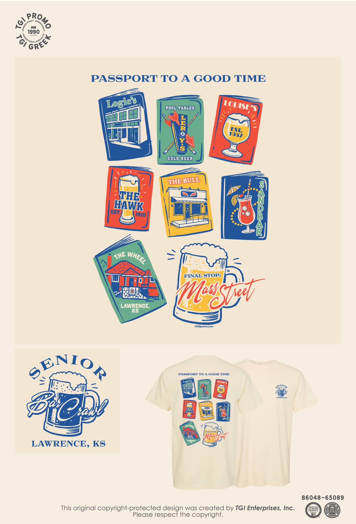 TGI Promo – Bar Crawl