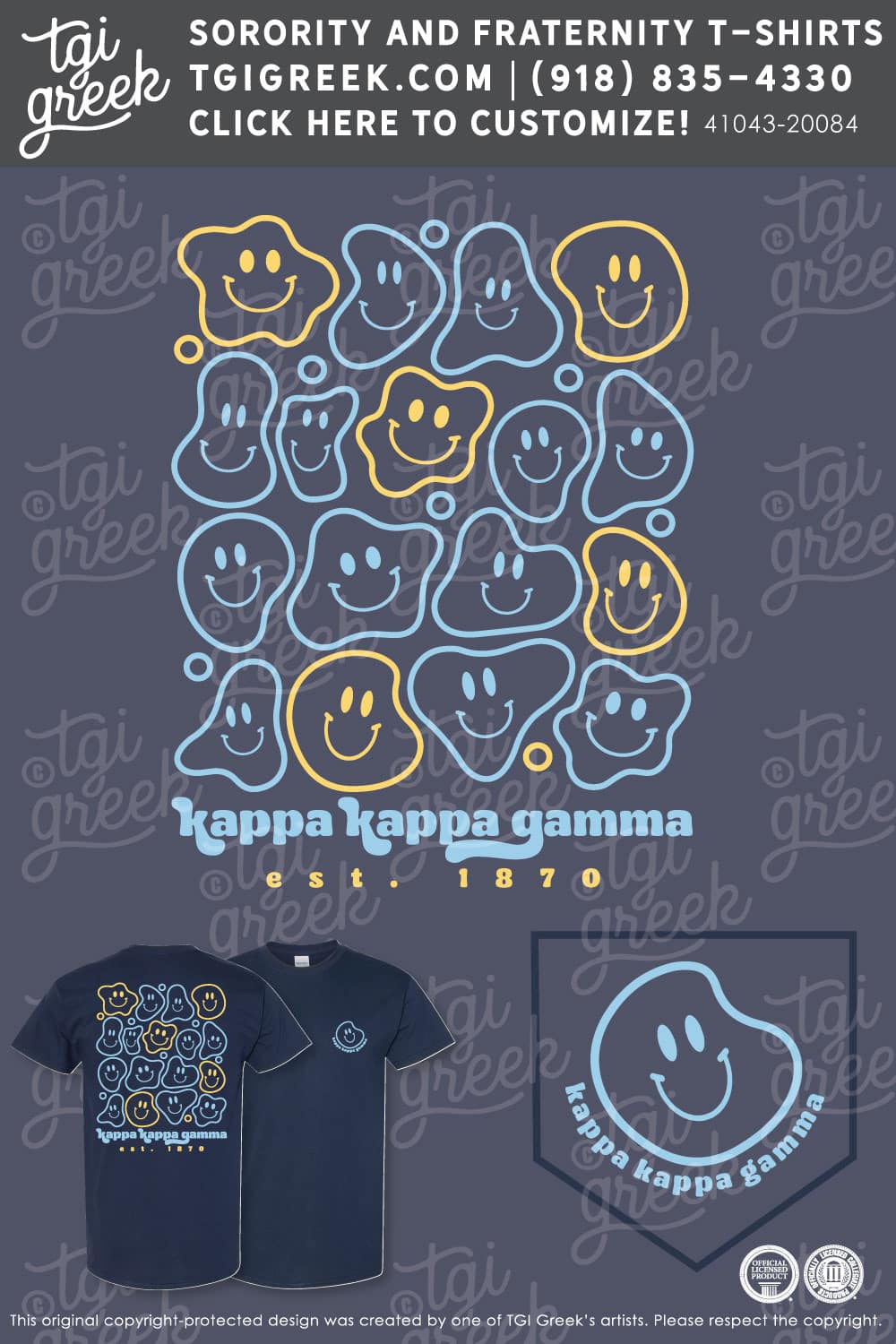 Kappa Kappa Gamma – COSU Work Week Smiley