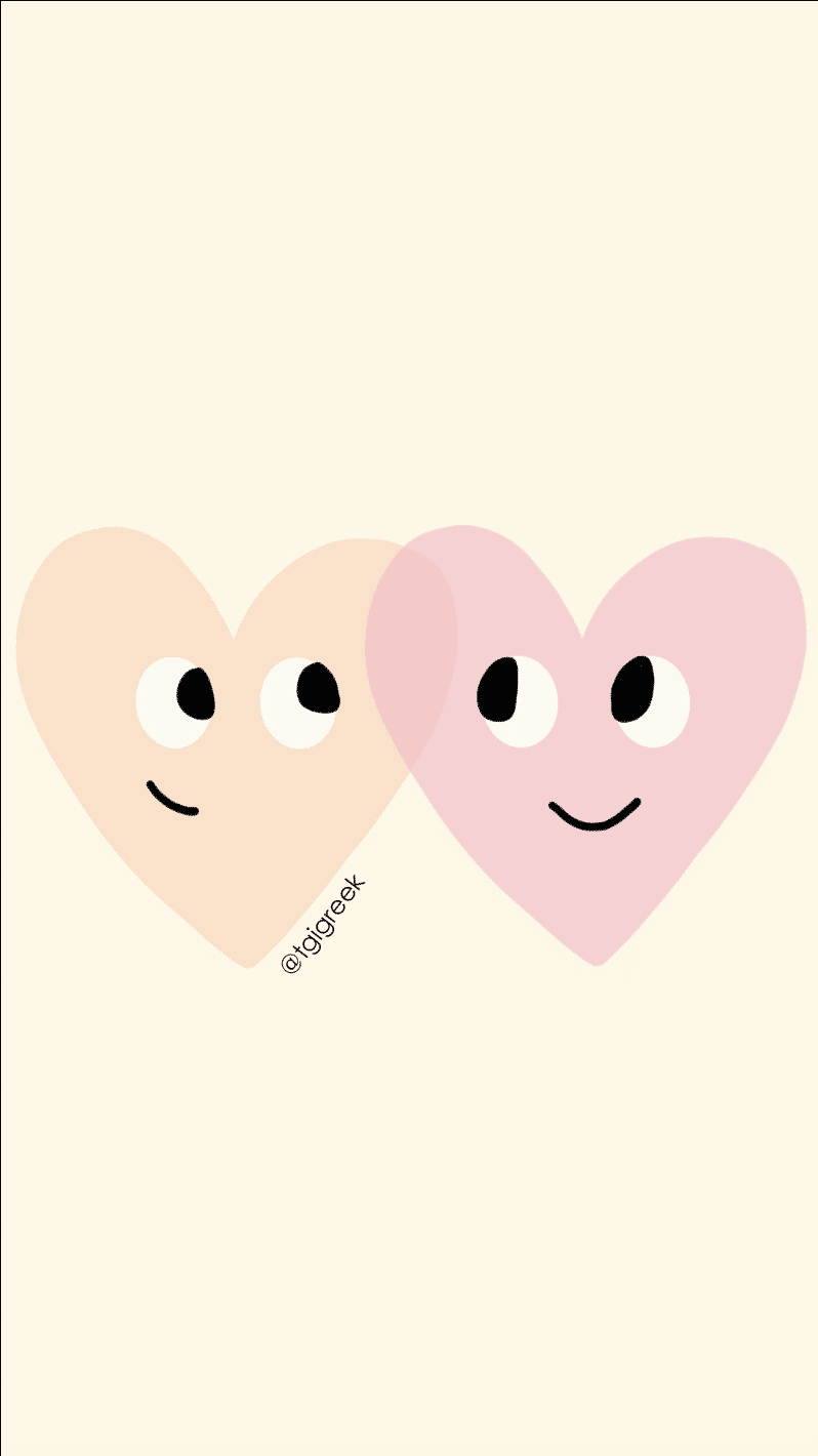 Hearts – Free Phone Background