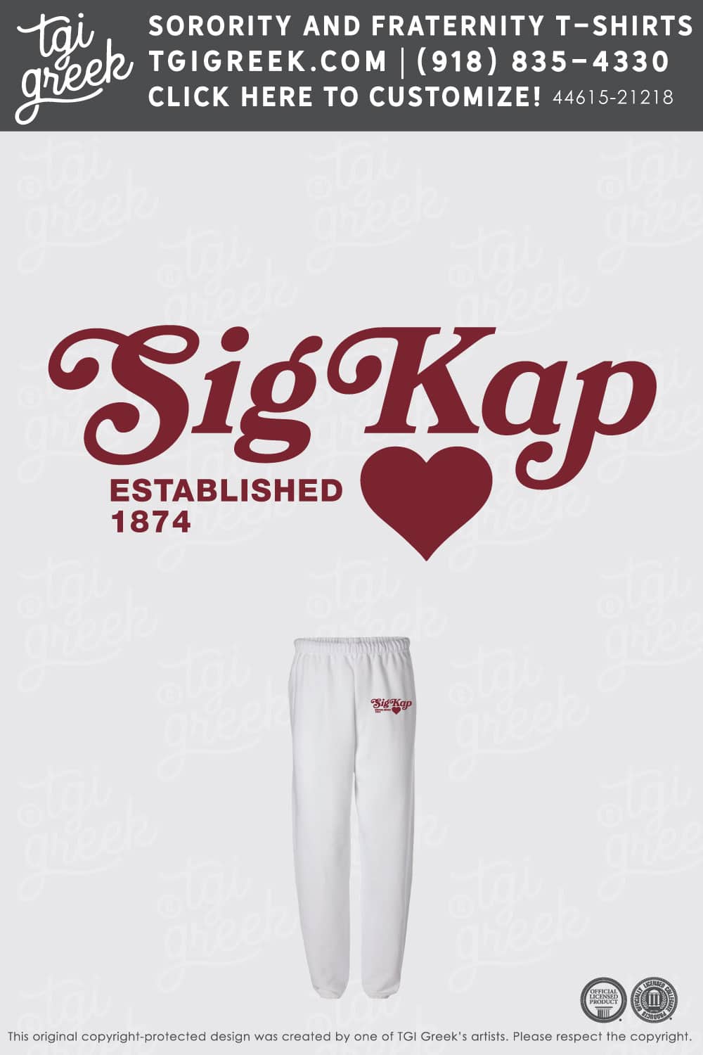Sigma Kappa – NEU PR Sweatpants