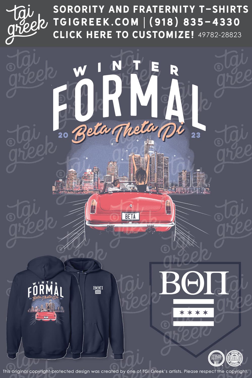 Beta Theta Pi – UMI Formal