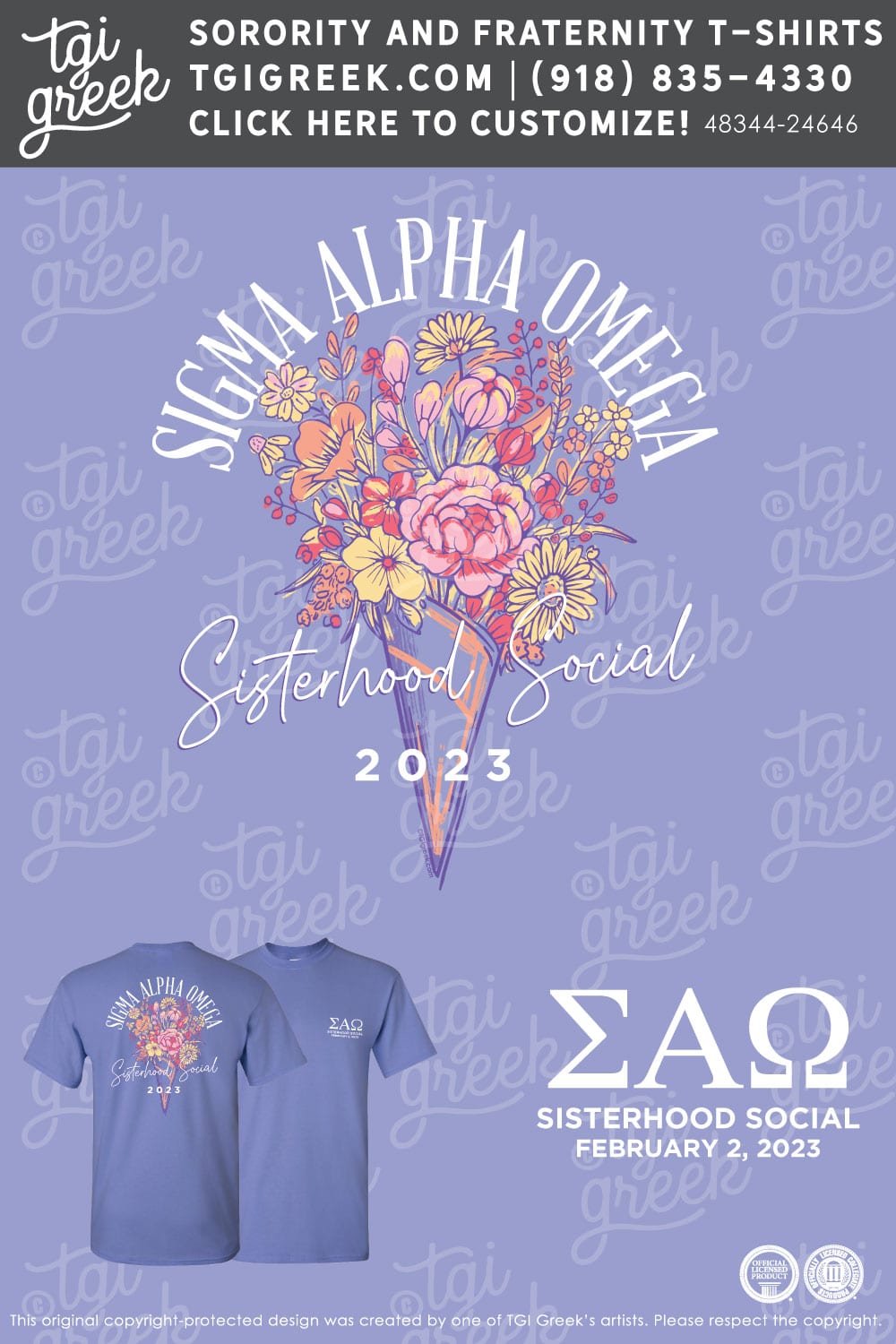 Sigma Alpha Omega – CLEM Sisterhood Social