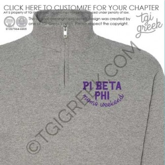 Pi Beta Phi – KSU quarter Zip