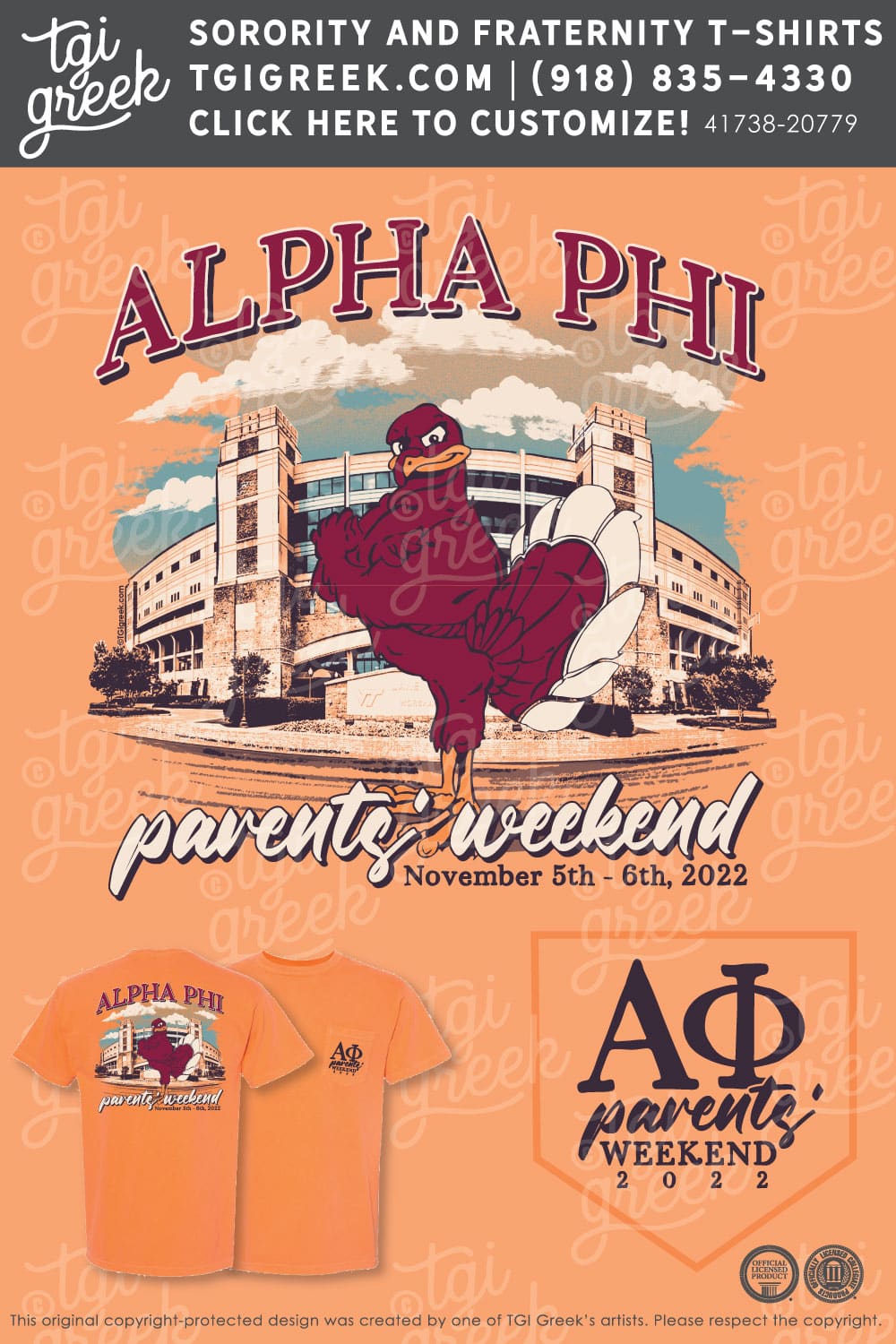 Alpha Phi – VATECH Parents Weekend