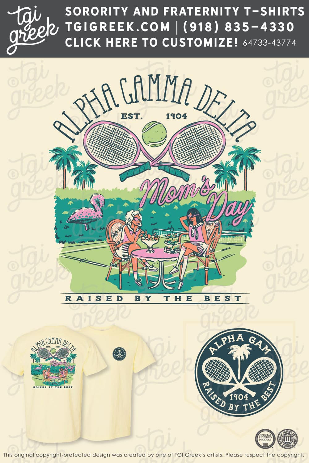 TGI – Alpha Gamma Delta Malibu Tennis Moms Day
