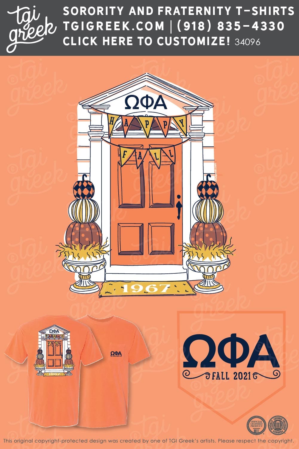 Omega Phi Alpha – NDMU General Fall Shirt
