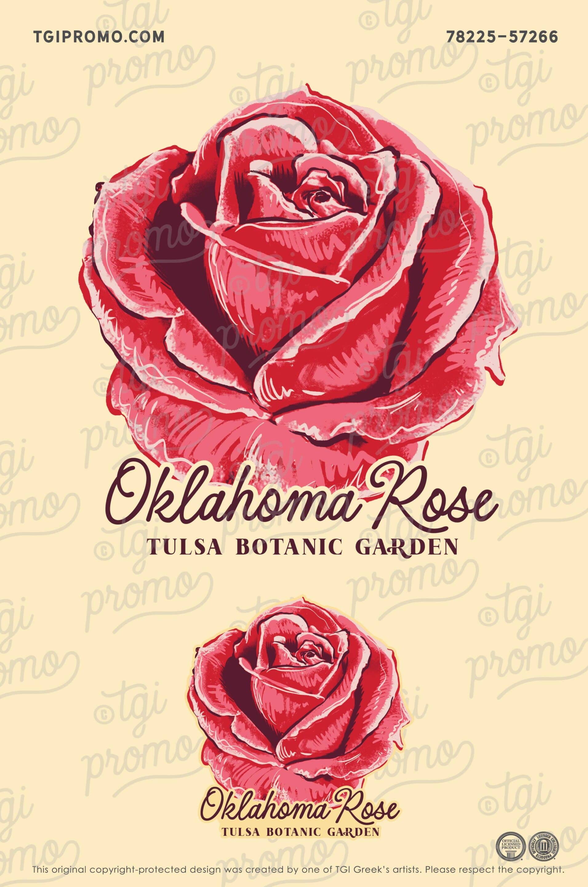Tulsa Botanic Garden – Oklahoma Rose
