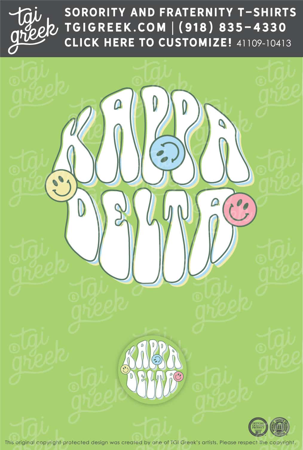 Kappa Delta – WKU Free Stickers