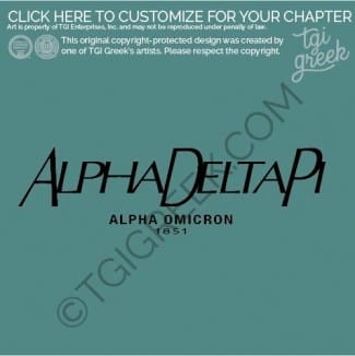 Alpha Delta Pi – OSU PR Shirt