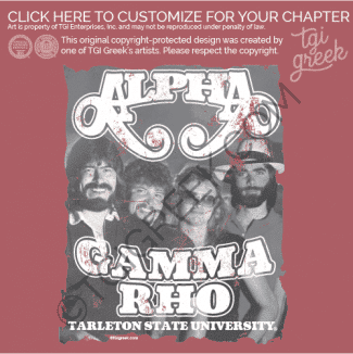 Alpha Gamma Rho – TSU album Tee