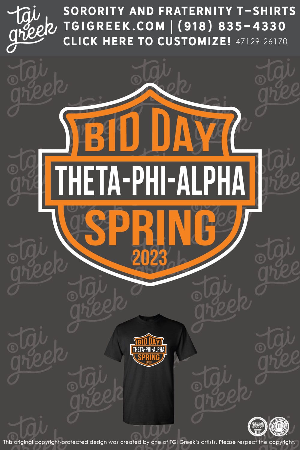 Theta Phi Alpha – SFU Bid Day Spring